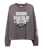 Rhude Dakar 91 Long Sleeve (Grey)