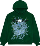 Sp5der Web Hoodie 'Hunter Green'