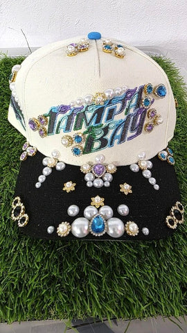Tampa Bay Rhinestone Snapback