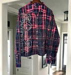 Holy Grail Crystal Flannel Red