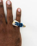 BELT RING BLUE