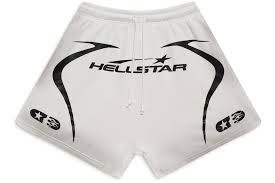 Hellstar Warm Up Shorts White