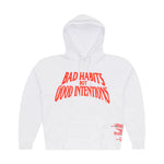Nav x Vlone Bad Habits Hoodie White