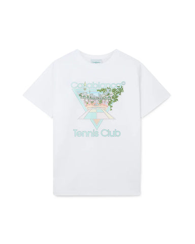 Casablanca Tennis Club Icon White T-Shirt