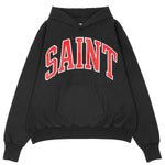 Saint Michael Arch Hoodie black / red