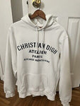 Christian Dior Atelier Paris White Hoodie