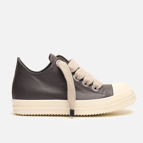Rick Owens Jumbo Lace Low Dark Dust/Milk