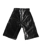 ONXY LEATHER JORTS