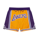 Just Don 7 Inch Shorts Los Angeles Lakers
