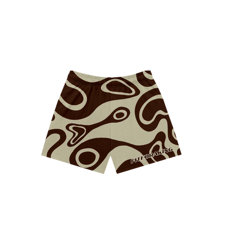 Fitforaking Brown/Cream Shorts