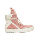 Rick Owens Long Hair Geobasket in Dirty Pink
