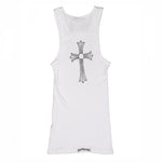 Chrome Hearts Cross Tank White