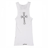 Chrome Hearts Cross Tank White