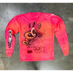 Travis Scott O2 Live Tie Dye Long Sleeve T-shirt