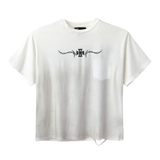 Chimmers Ghost Pocket Tee (White)