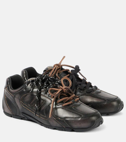 Miu Miu x New Balance - 530 SL Leather Sneakers
