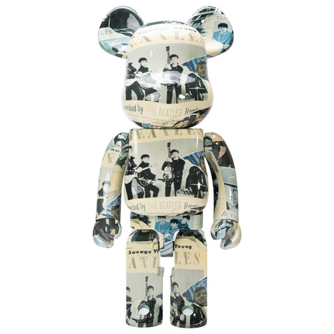 MEDICOM THE BEATLES ANTHOLOGY 1000% BEARBRICK FIGURE (BEIGE)