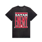 Saint Michael Satan Enemy Tee "Vintage Black" Tee