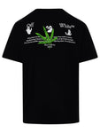 Off-White c/o Virgil Abloh Men's Black High Weed T-shirt