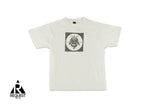 SAINT MICHAEL X DENIM TEARS BLACK GOD TEE "VINTAGE WHITE"