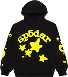 Sp5der Beluga Hoodie 'Onyx/Yellow'