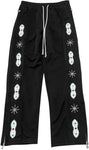 Paly Black Western Studded 'Fasination' Trackpants