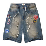 Paradise Jorts (Blue)