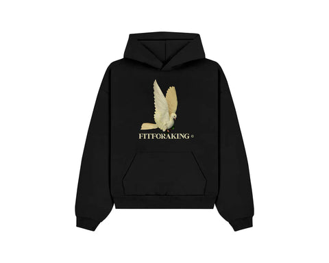 Fitforaking Hoodie Black