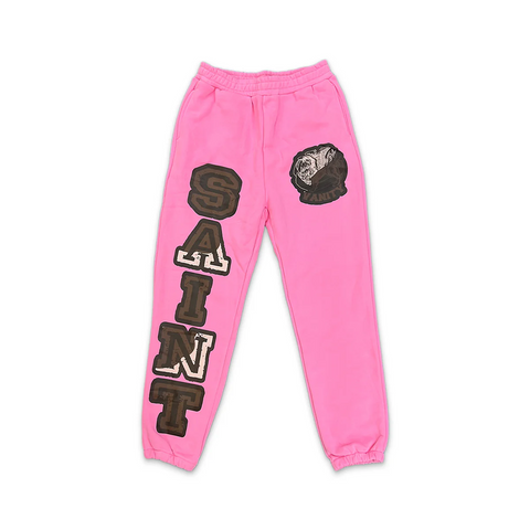 Saint Vanity Logo Sweatpants "Pink"