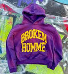 Nulli Secundus Broken Homme Hoodie Purple