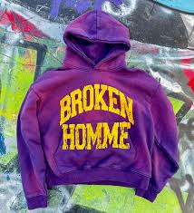 Nulli Secundus Broken Homme Hoodie Purple