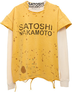 Satoshi Nakamoto x SVMoscow Long Sleeve