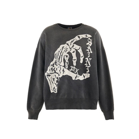 Saint Michael Bone Saint Crewneck