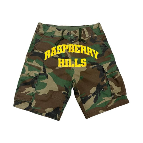 Gold+Vintage Gallery Raspberry Hills Fatigue Shorts