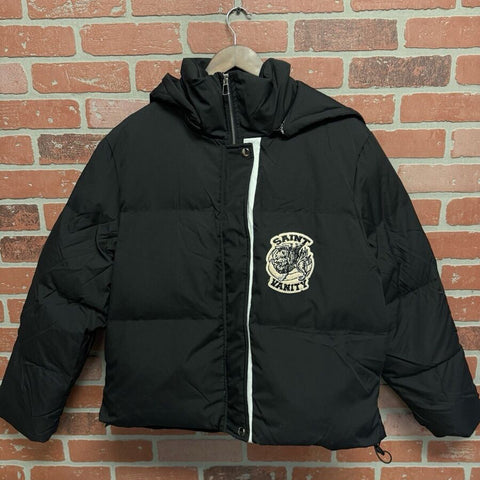 Saint Vanity Puffer Jacket Black