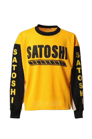 Satoshi Nakamoto Racer Jersey Yellow