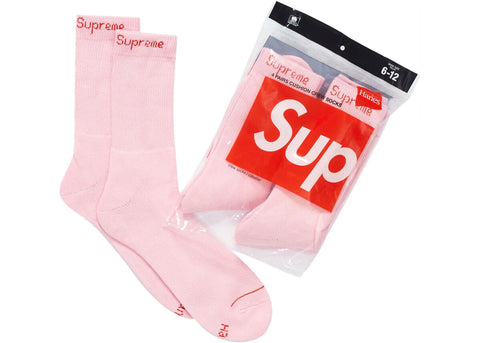 Supreme Pink Socks