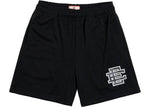 Eric Emanuel Shorts Jet Black Silver
