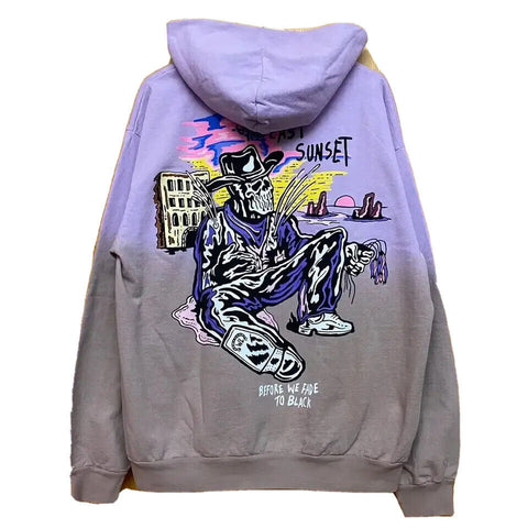 Warren Lotas One Last Sunset Ombre Hoodie