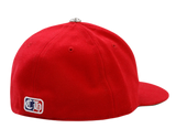 CH Love You Fitted Baseball Cap (Red/Wht)