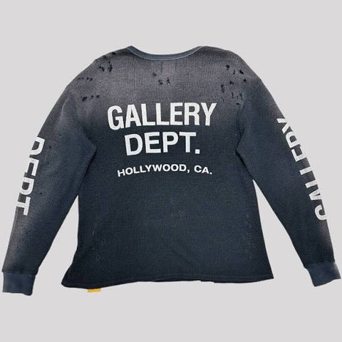 Gallery Dept Thermo L/S Shirt Navy Blue
