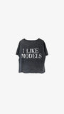 SKYAMI I LIKE MODELS TEE GRAY
