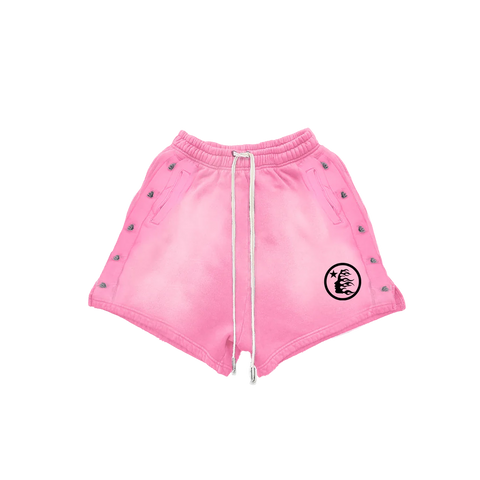 Hellstar Snap Shorts Pink