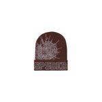 Sp5der Web Beanie Brown