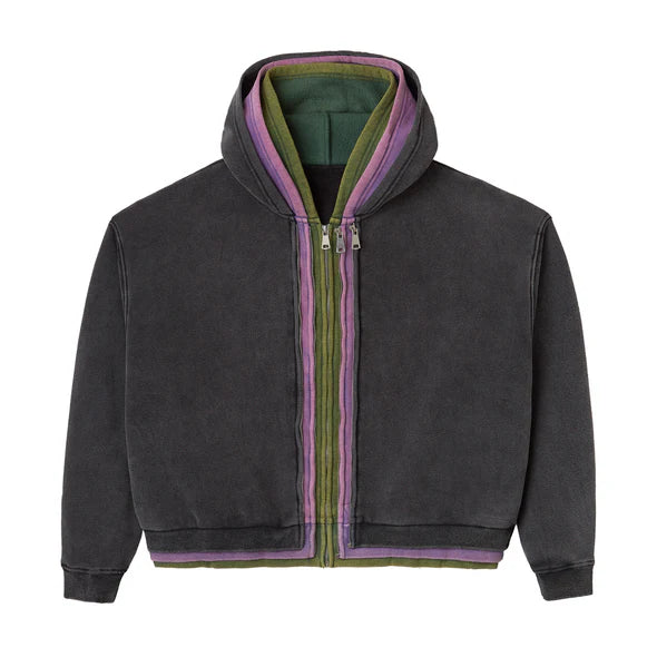 GV Gallery Raspberry Hills 3 Zip Spliced Hoodie – Token Miami