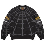 Supreme/Vanson Leather Spiderman Sweater (Black)