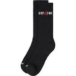 Supreme® / Jordan® Crew Socks (2 Pack) Black