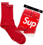 Supreme Red Socks