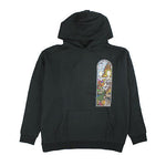 Who Decides War Stained Glass Hoodie Black