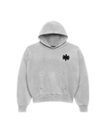 LOSTSHDWS OG LOGO HOODIE HEATHER GREY